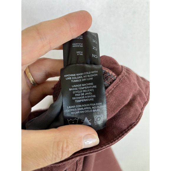 Kuhl Womens 10 Short Petite Brooke Skinny Pants Red Currant Style 6284 - Picture 5 of 7